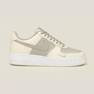 Nike Air Force 1 - Bege/Branco/Cinza