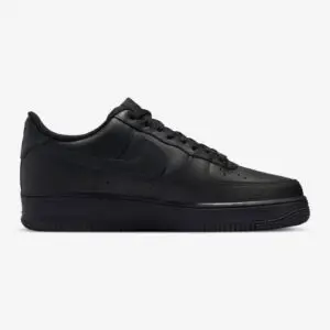 Nike Air Force 1 - Preto Couro